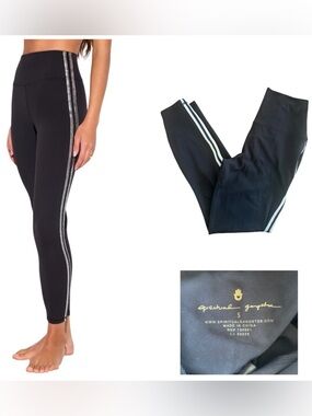 Spiritual Gangster Stripe Leggings